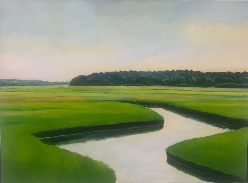 Jonathan Macadam, LIttle River Panoramic, 30x40