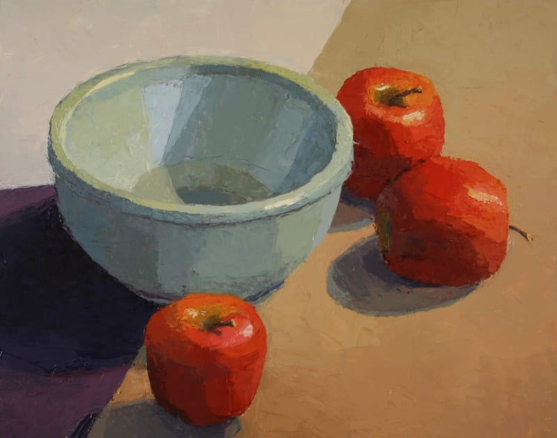 Eileen Eder, 3 Apples, 12x15