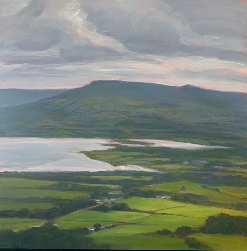 Tracy Baker-White, Sligo from Knocknarea 24 "x 24"