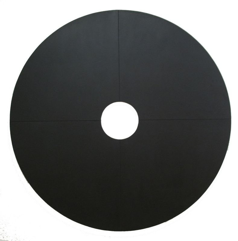 Will Insley Wall Fragment No. 67.7, Ring, 1967 acrylic on masonite 96 x 96 x 1 3/4 in. 243.8 x 243.8 x 4.4 cm