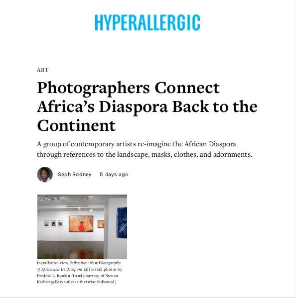 Photographers Connect Africa’s Diaspora Back to the Continent