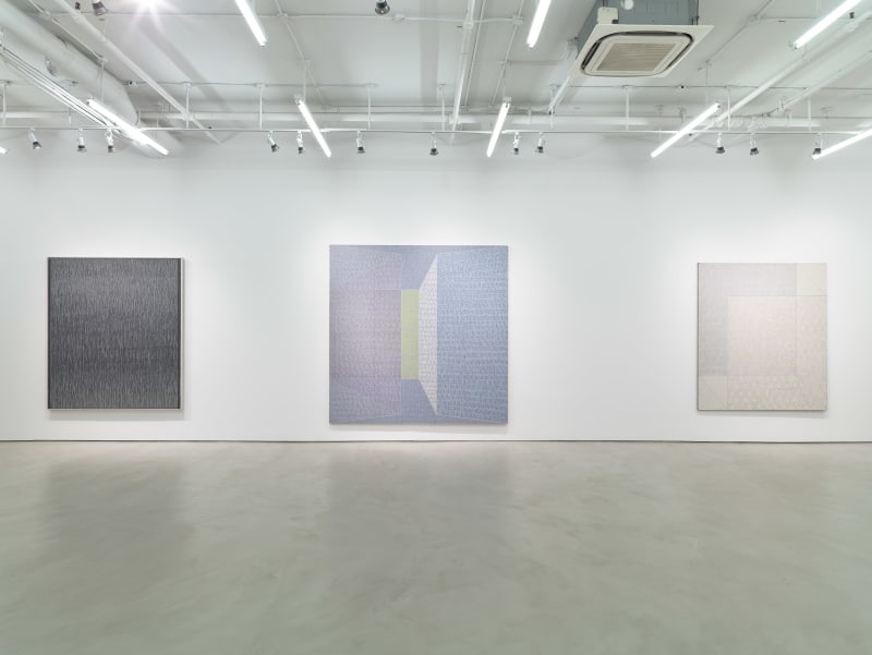 Installation view: Jack Tworkov: Mark and Grid, 1931–1982, Alexander Gray Associates, New York, 2015
