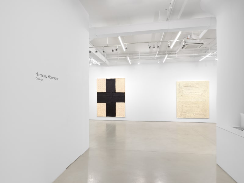 Installation view: Harmony Hammond: Crossings, Alexander Gray Associates, New York, NY, 2020