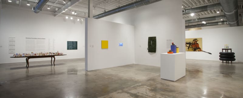 Installation view: Permission To Be Global/Prácticas Globales, CIFO Art Space, Miami, FL, 2014