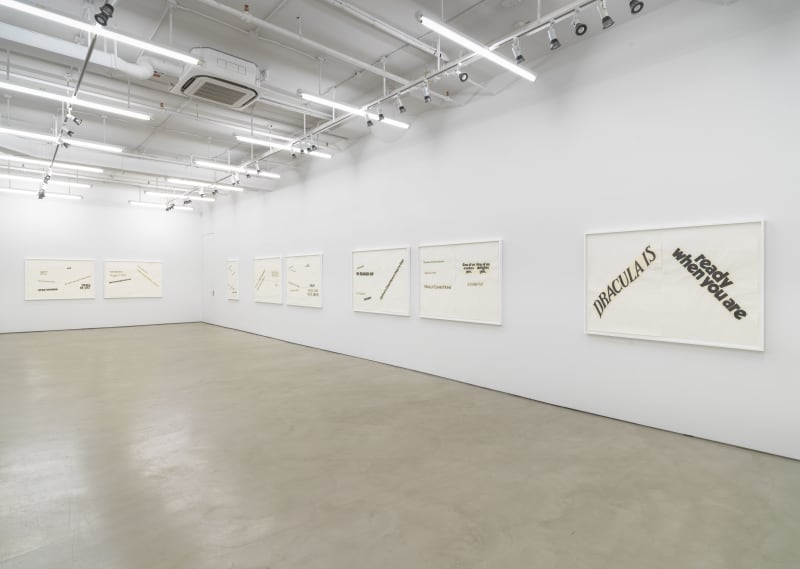 Installation view: Lorraine O'Grady: Cutting Out CONYT, Alexander Gray Associates, New York, 2018