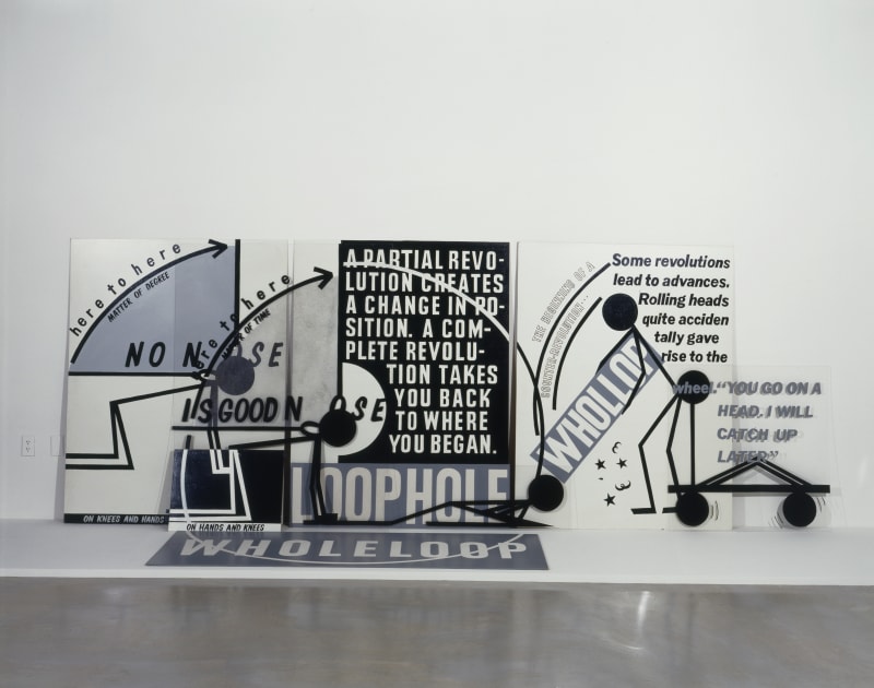 Kay Rosen, No Noose Is Good Noose