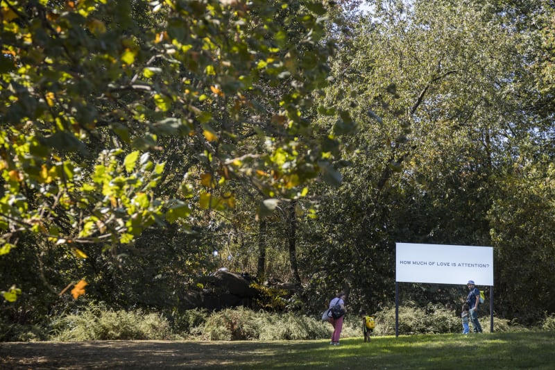 Installation view: Chloë Bass: Wayfinding, The Studio Museum in Harlem, NY, 2019. Photo: Scott Rudd