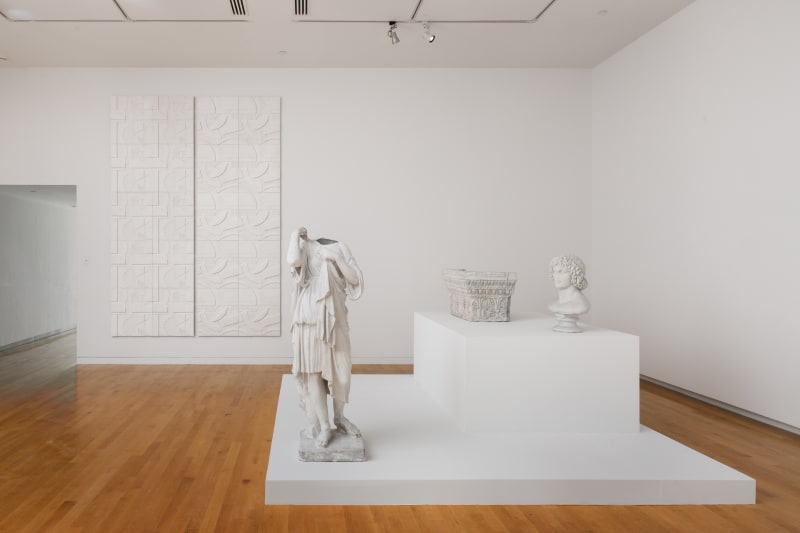 Installation view: Ruby Sky Stiler: Ghost Versions, The Aldrich Contemporary Art Museum, Ridgefield, CT, 2015