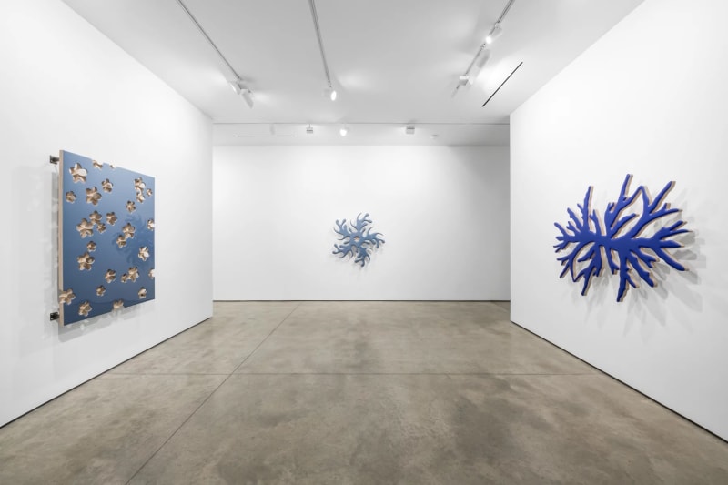 DONALD MOFFETT: NATURE CULT (early freeze, late sleet), Lora Reynolds Gallery