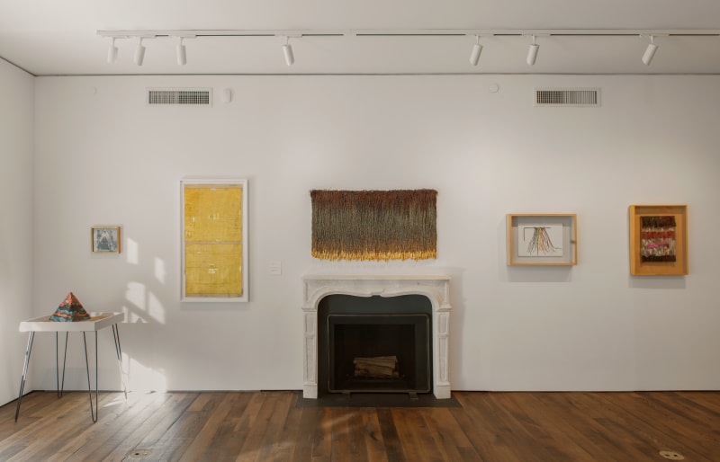 Installation view, "Spin A Yarn" at ANOTHER SPACE (photo by Adam Reich, courtesy ANOTHER SPACE)