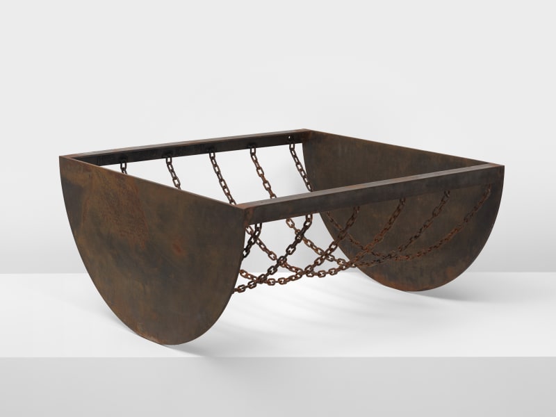 Coco Variations SP, 2019, Welded steel and chain