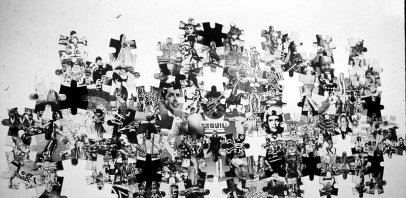 To be continued... (Latin American puzzle), 1997, de Silveira La Virreina