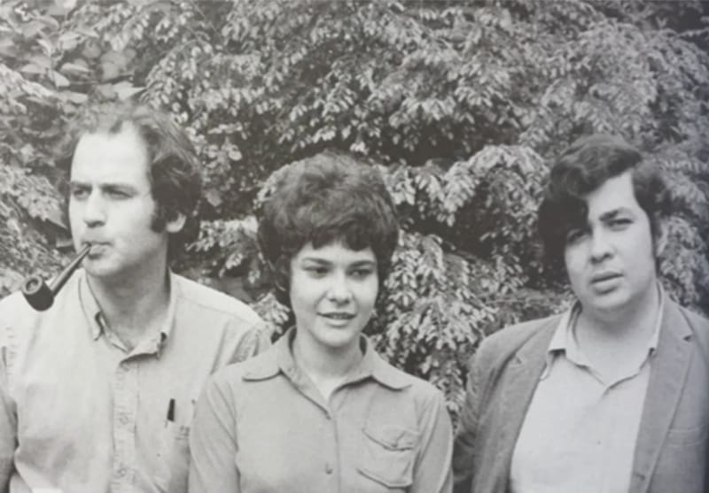 From left to right: Lus Camnitzer, Liliana Porter and José Guillermo Castillo.