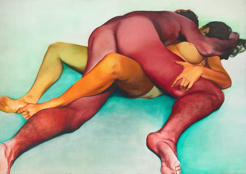 Hold, 1972 Oil on canvas 72 x 108 in (182.88 x 274.32 cm) Collection of the Minneapolis Institute of Art