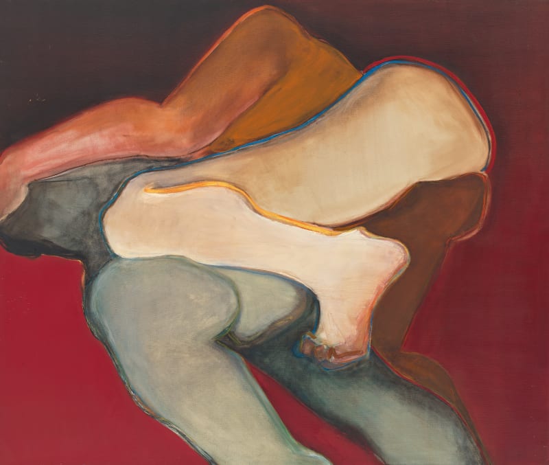 Untitled, 1971 Oil on canvas 58 x 69 in (147.3 x 175.3 cm) Collection of the Aïshti Foundation