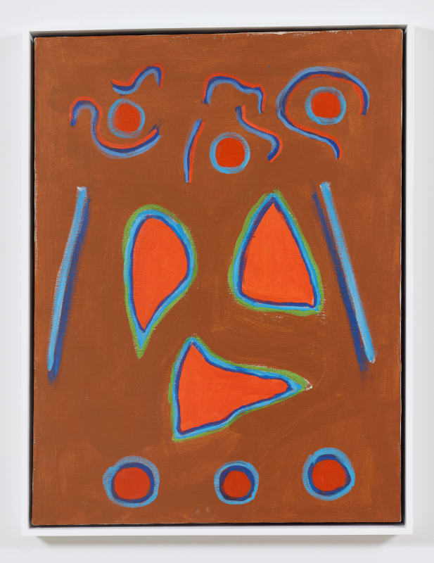 Betty Parsons Challenge, 1976 Acrylic on canvas 40 x 30 in (101.6 x 76.2 cm) 41 3/4 x 31 7/8 x 2 1/4 in framed (106 x 81 x 5.7 cm framed)