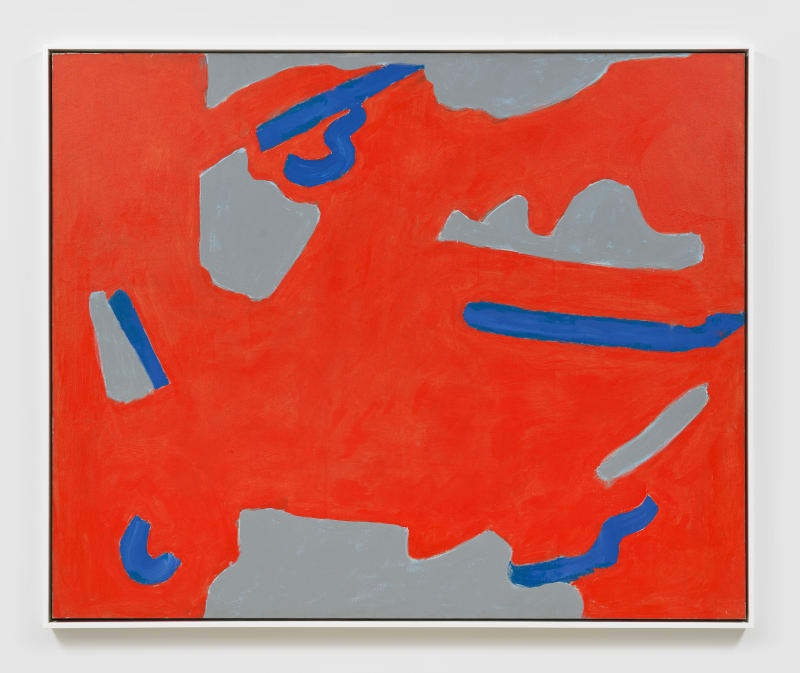 Betty Parsons June 1971, 1971 Acrylic on canvas 53 1/2 x 65 5/8 in (135.89 x 167 cm)
