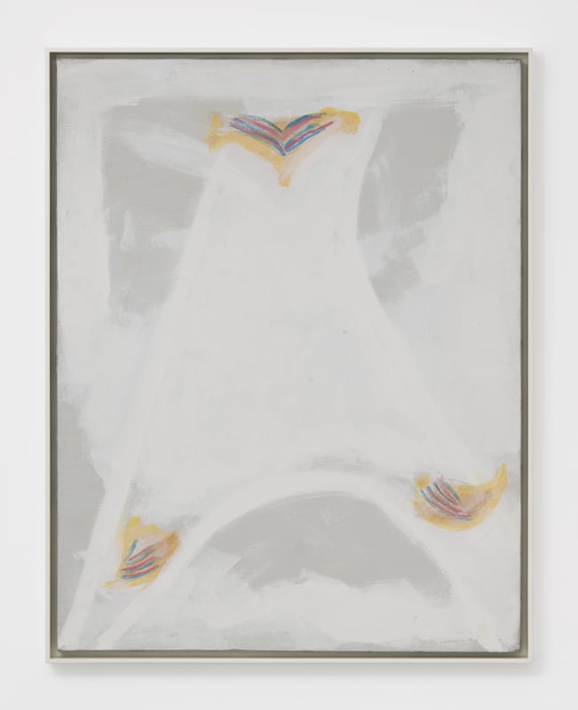 Betty Parsons Wings, 1977 Acrylic on canvas 28 x 22 in (71.12 x 55.88 cm) 29 x 23 x 1 3/4 in framed (73.7 x 58.4 x 4.4 cm framed)