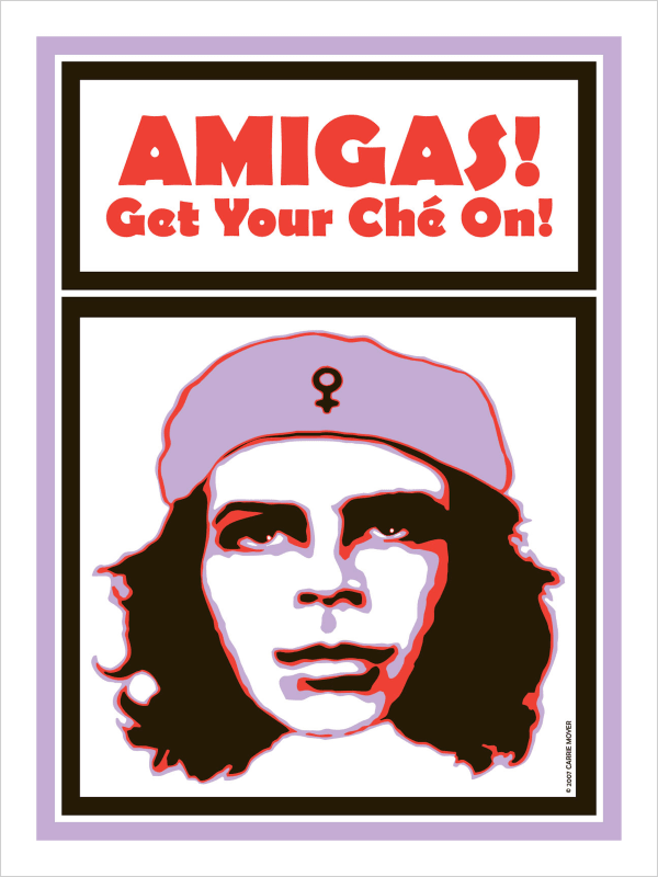 Carrie Moyer, Amigas! Get Your Ché On!, 2007