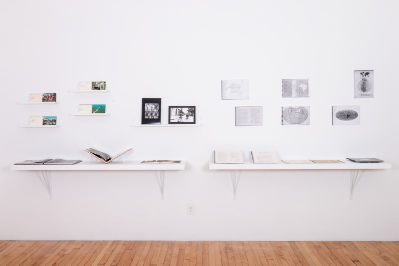 Installation view: "Off-Register: Publishing Experiments by Women Artists in Latin America, 1960-1990," Center for Book Arts, New York. Photo: Oswaldo García