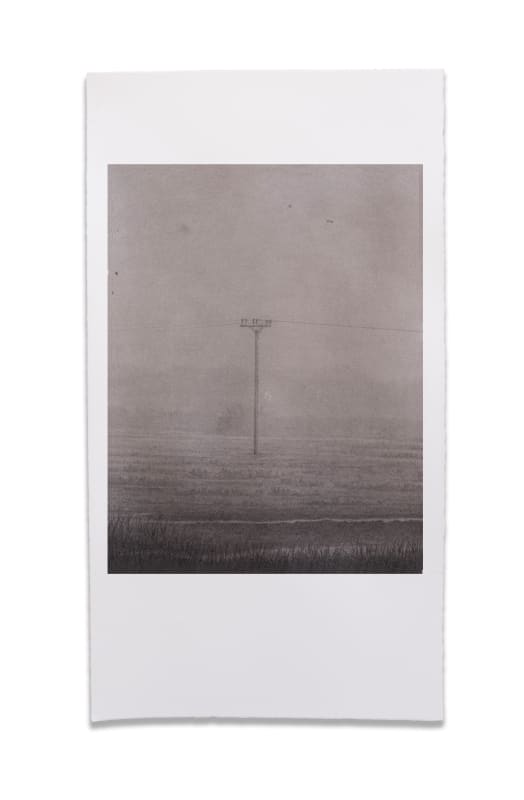 Irfan, Channa, UNTITLED- II, 2021, Graphite and coffee on paper, 33 x 17.8 cm, 13 x 7 1/8 in