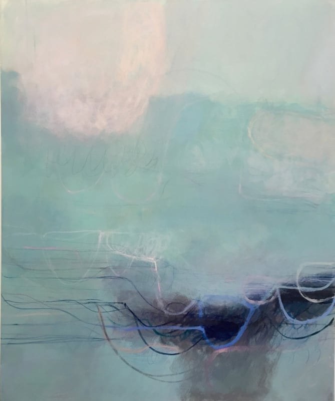 Commercial art gallery Edinburgh abstract painting