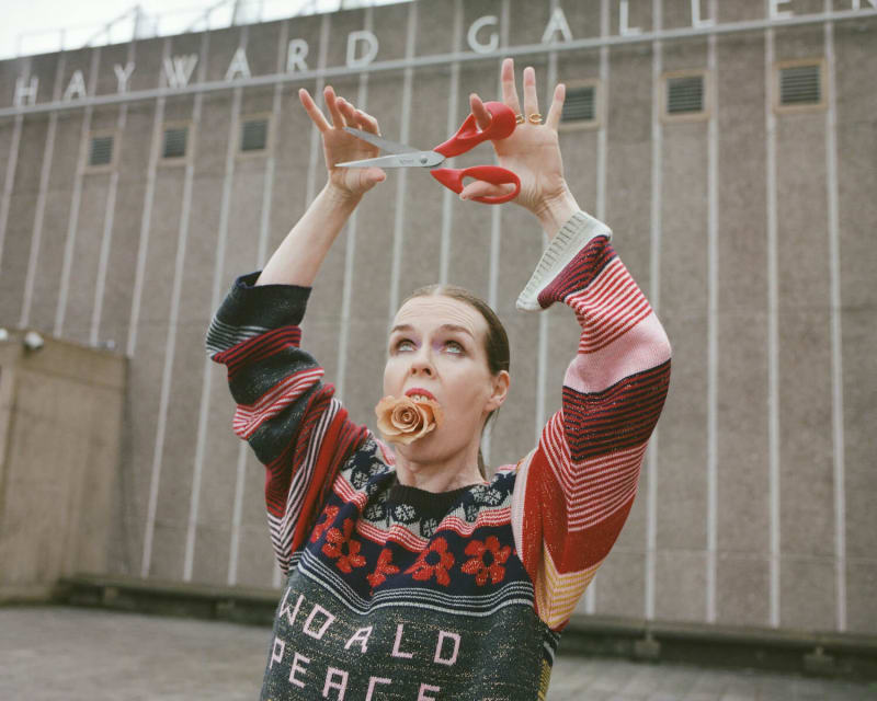 Linder at the Hayward Gallery, London, UK , Solo-exhibition