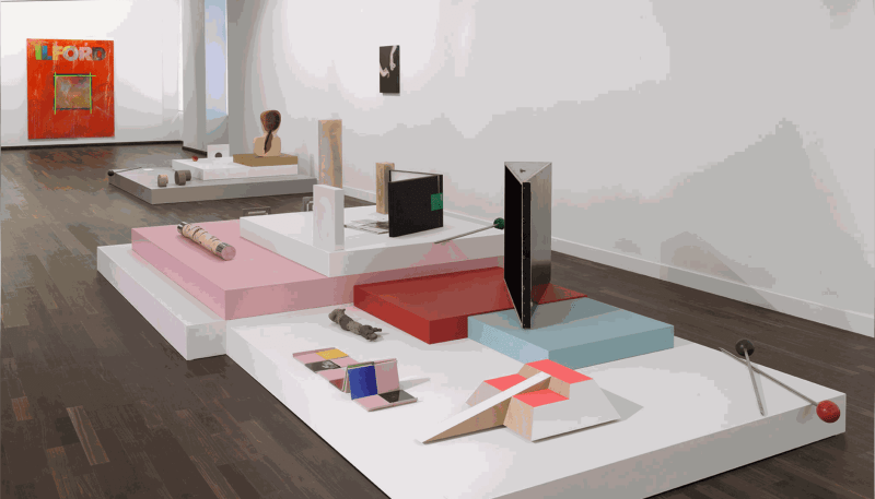 Installation view, "GERARD PETIT Ni île", Frac Normandie Caen, 2023. ©Clérin-Morin / ©Veilhan, ADAGP, Paris, 2023