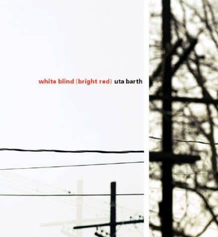 Uta Barth, White blind (bright red)