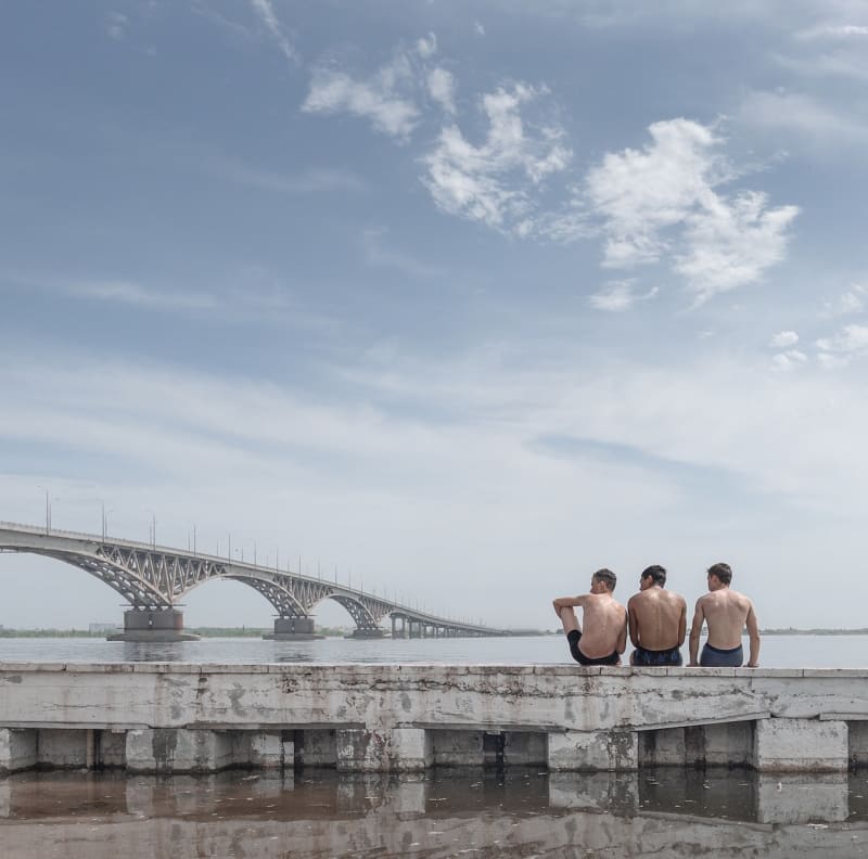 Седьмое небо Дмитрия Маркова, Экскурсия по первой посмертной выставке и по биографии фотографа, который знал настоящую Россию как облупленную