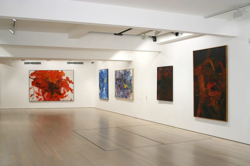 Kazuo Shiraga, Paintings and Watercolours 1954 - 2007