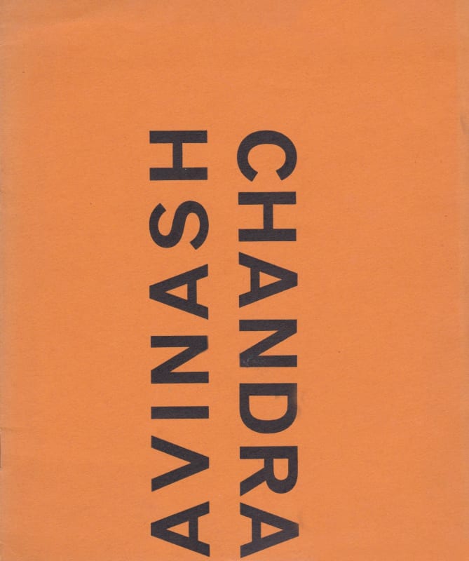 Avinash Chandra 1962 Molton Gallery