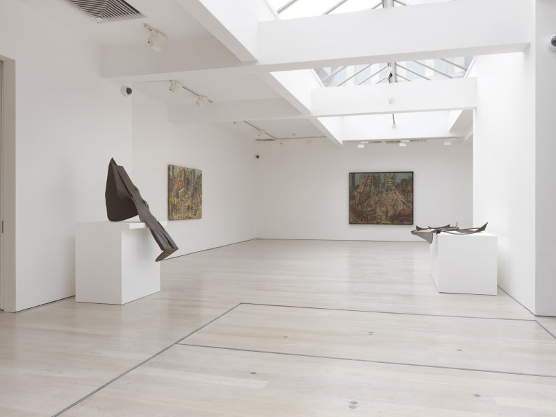 Anthony Caro: 6 Sculptures, Leon Kossoff: 6 Paintings, Original Proposal for our Booth at Frieze Masters, London