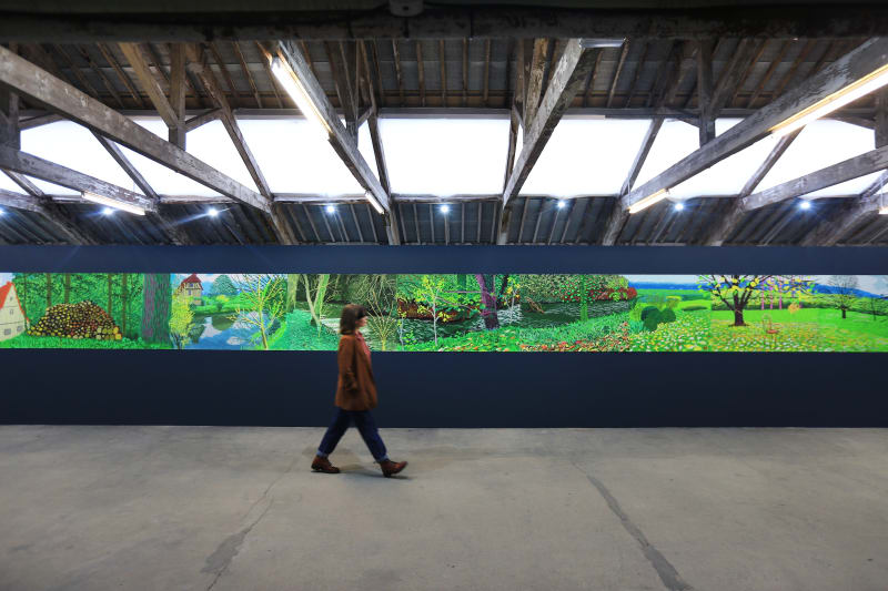 David Hockney, A Year in Normandie