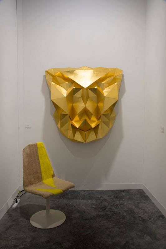 Booth shoots. Many gallery artists included, among them Chris Martin, Jim Lambie, and Ellen Berkenblit.