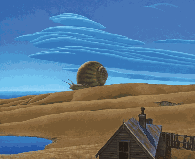 Brent Wong, Snowstorm, 1973