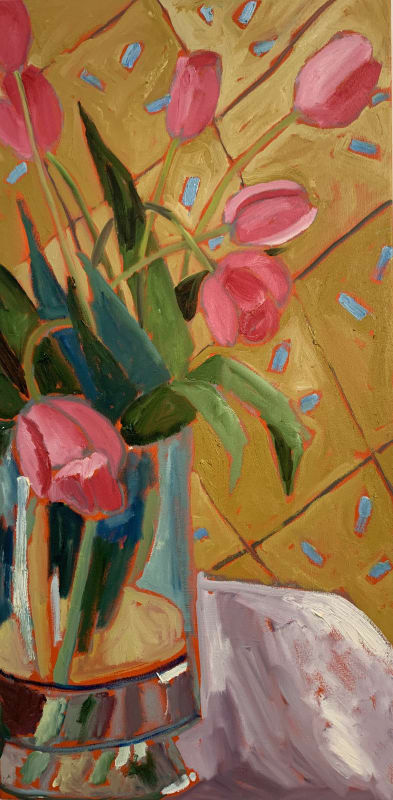 Christopher Broadhurst, The Garden Going On...Spring Tulips, 2020