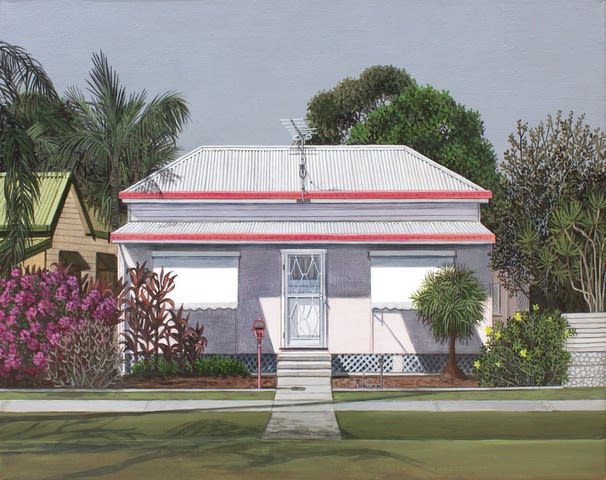 Robyn Sweaney 'Mullum Magic', acrylic on canvas, 43 x 53cm (framed)