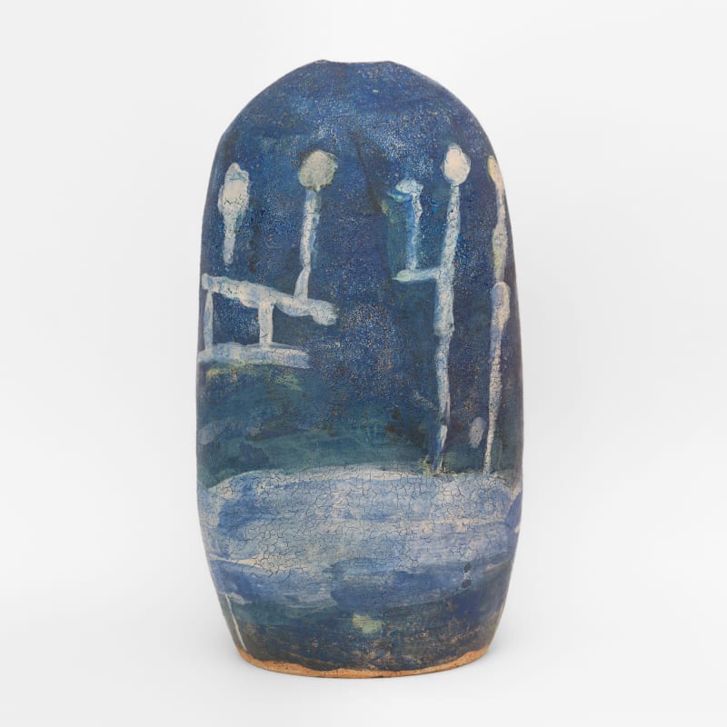 ‘The River’s Ancient Song’, stoneware ceramic with glaze, 43 x 23 x 19 cm