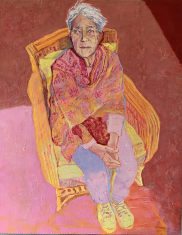 'Annie - Remember me if I forget', 2021, oil on French polyester canvas, 107 x 84cm