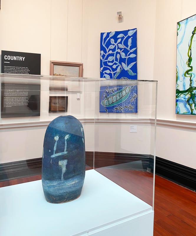 Installation view 'Country' at the Art Gallery of Ballarat Image courtesy of the Art Gallery of Ballarat