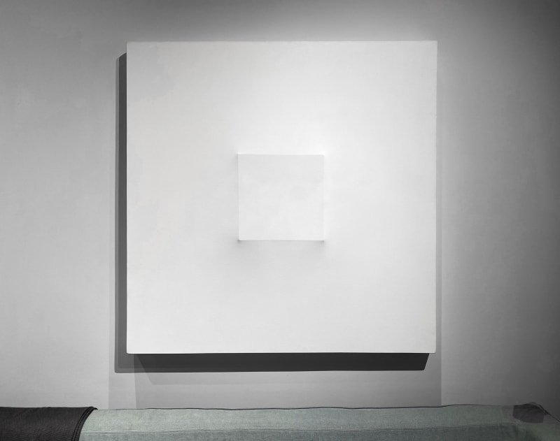 Image of a painting by Turi Simeti