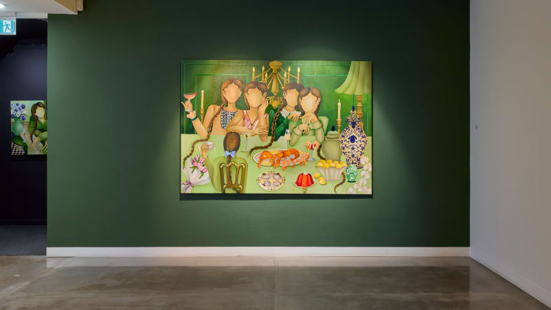 Installation view of Moments of Being by Celine Ali