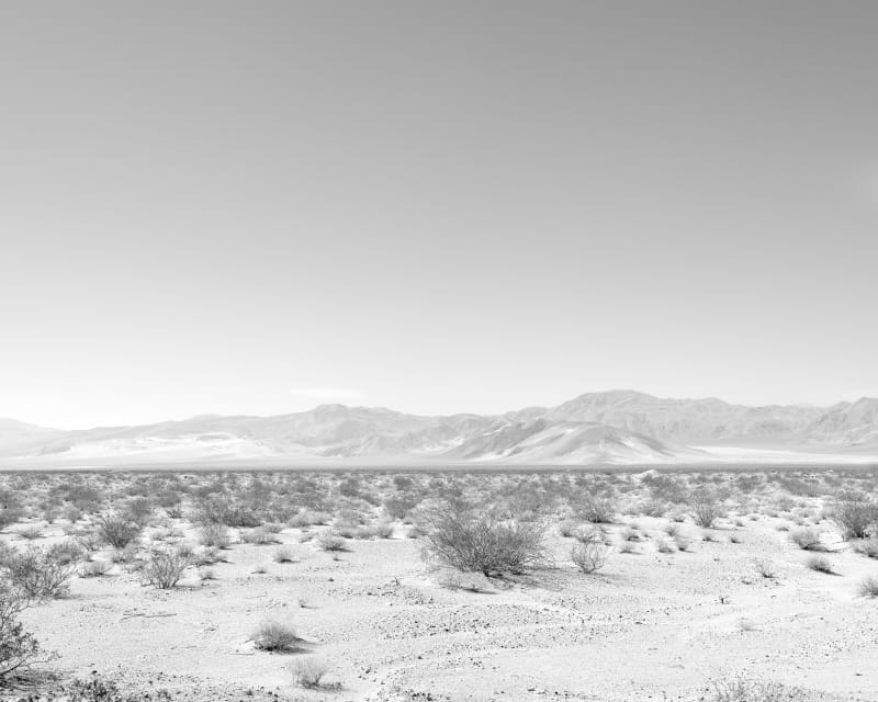 Sean McFarland, "Eureka Valley (alluvial fan, strange attractor)" , inkjet print, 40 x 50 inches, 2022-2023