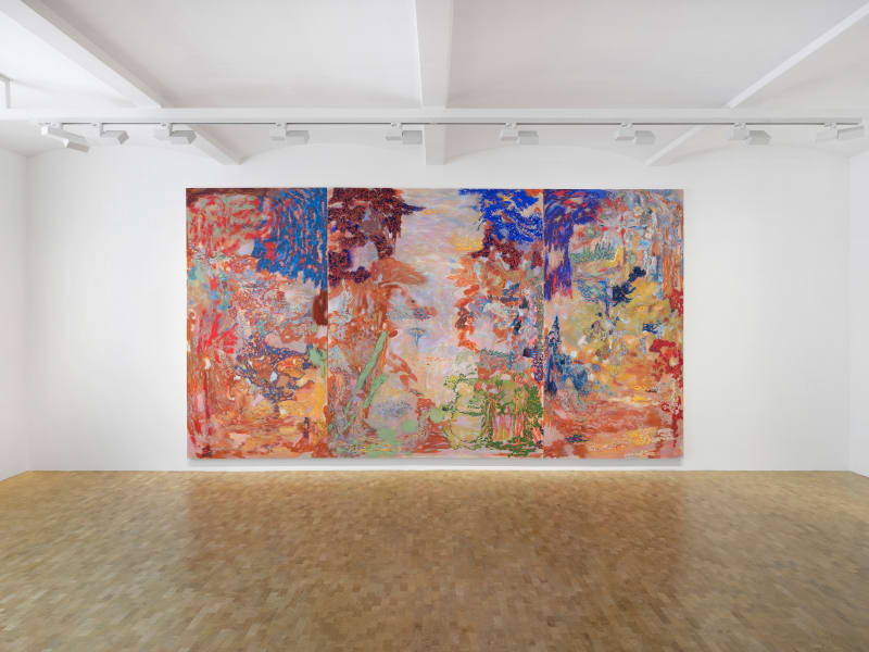 Sophia Loeb, 'Todos os Seres são de Todos os Seres (All Beings are of All Beings)', 2023, installation view, Pippy Houldsworth Gallery, London.