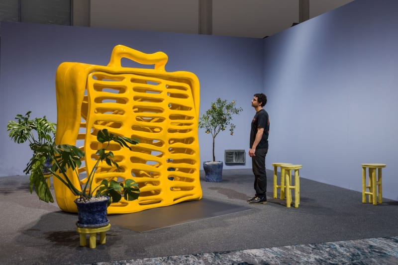 Cool Composition (2019), Karma and Jessica Silverman Gallery at Art Basel Miami Beach 2019, Meridians