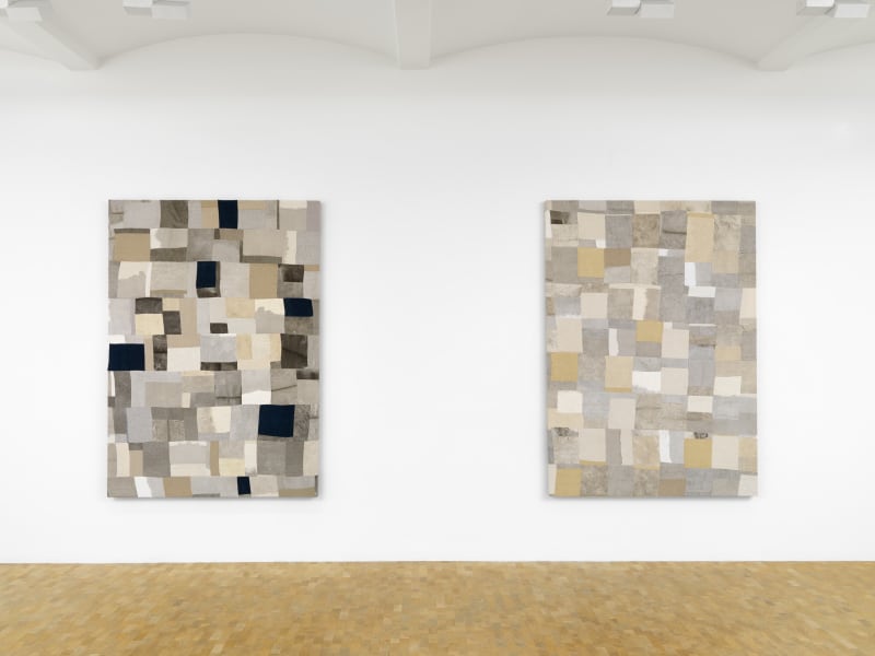 Ayan Farah, 'Maps', 2016, installation view, Pippy Houldsworth Gallery, London.