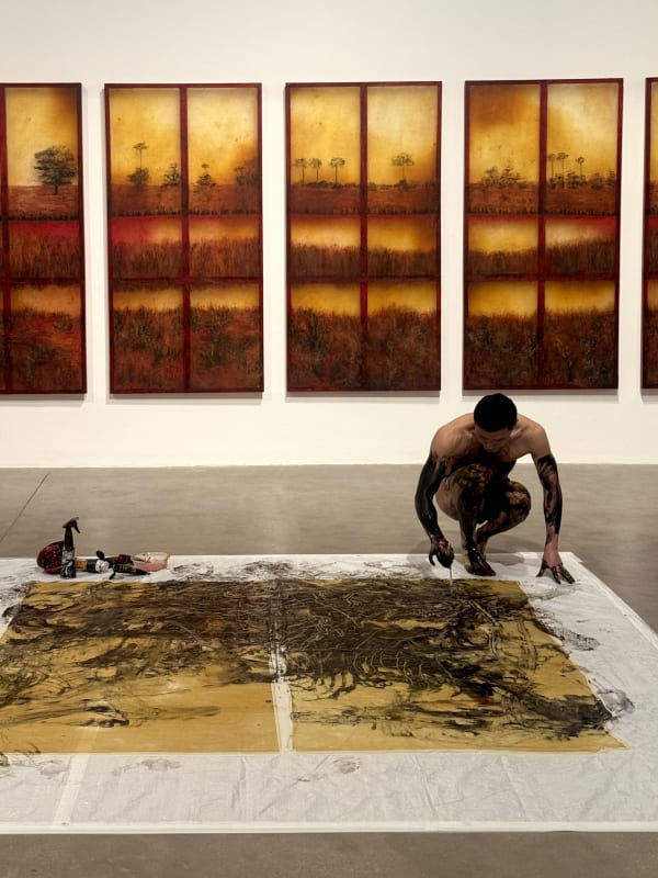 KV Duong performance at Hauser & Wirth Somerset (2025)