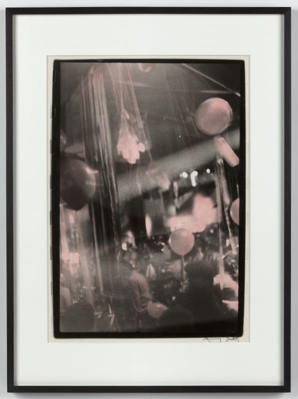 Ming Smith, New Year's Eve with Betty Carter at The Bottom Line (painted), 1978, c.2000 hand tinted vintage gelatin silver print, unique