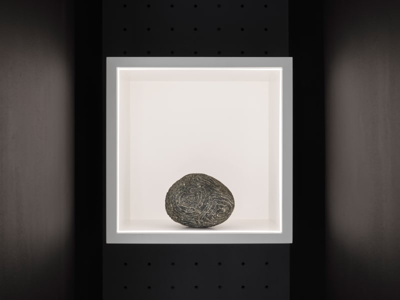 Peter Randall-Page, A Little Bit of Infinity Serpentine VI, 2022, Cornish serpentine, 25 x 14.5 x 17.5 cm, 10 x 6 x 7 in